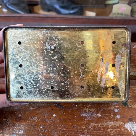 1950’s 壁掛け Tin缶 ソープディッシュ