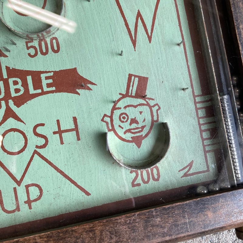 1930's 卓上 ピンボールゲームボード | 7miles from the Dreamland