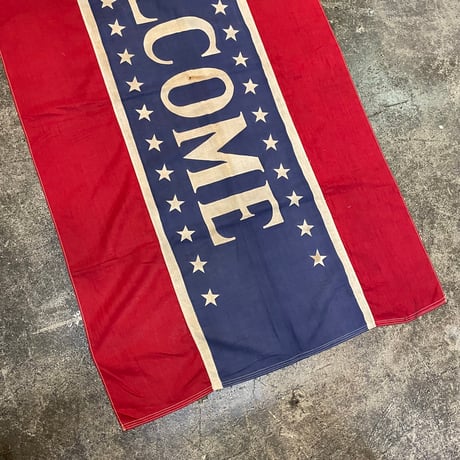 1950’s WELCOME フラッグ