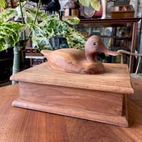 1960‘s 木製ダックデコイ 蓋付きBox