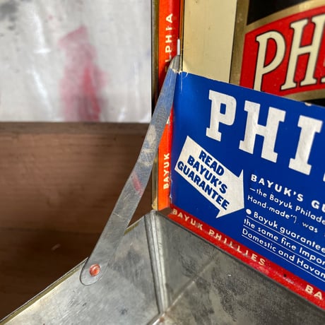 1940’s “BAYUK PHILLIES” タバコ缶