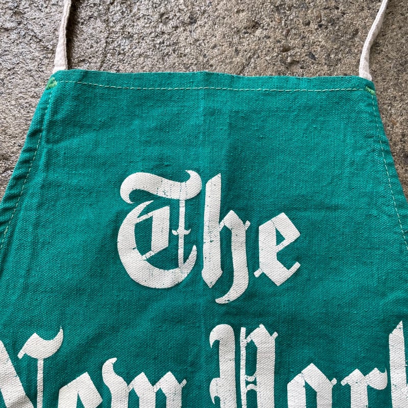 1950's ニュースペーパー エプロン | 7miles from the Dreamland