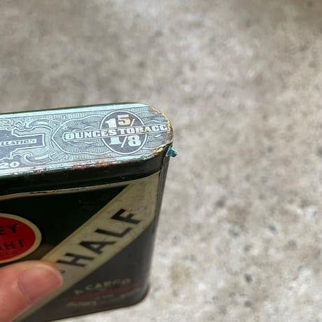 1950’s HALF & HALF  タバコ缶
