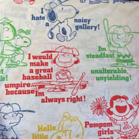1960’s SNOOPY ベッドシーツ