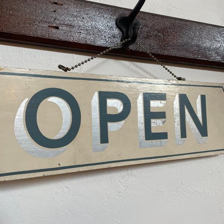 Hanging Door OPEN sign