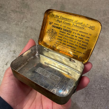 1950’s “EDGEWORTH” タバコ缶