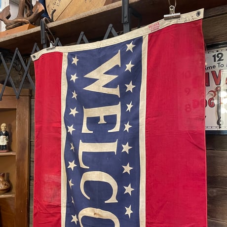 1950’s WELCOME フラッグ