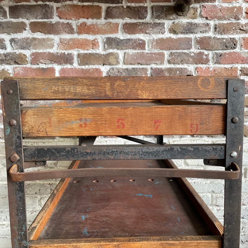 M♦ 希少 ヴィンテージ　U.S ARMY 　２段ラック 1940's USMC シューラック | 7miles from the Dreamland