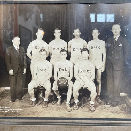 1930’s 古写真 額装 “SPORTS”