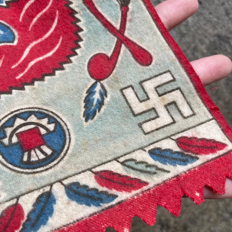 卍 Antique シガーフェルト ネイティブアメリカン スワスティカ 1930's 卍 シガーフェルト | 7miles from the Dreamland