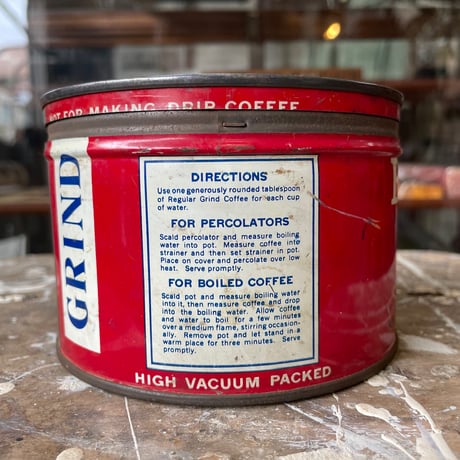 1950’s “Beech-Nut Coffee” コーヒー缶 蓋付き