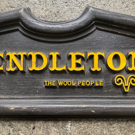 1990’s PENDLETON ストア看板