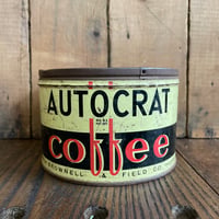 1950’s “AUTOCRAT coffee” コーヒー缶