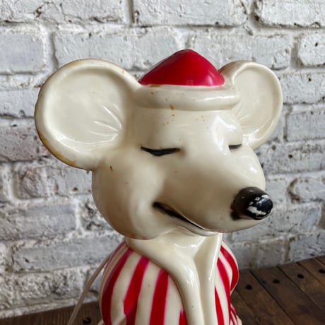 1960’s サンタクロース マウス ランプ H39cm