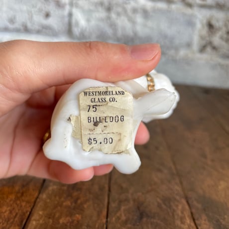 1960’s ウエストモアランド ブルドッグ マットホワイト