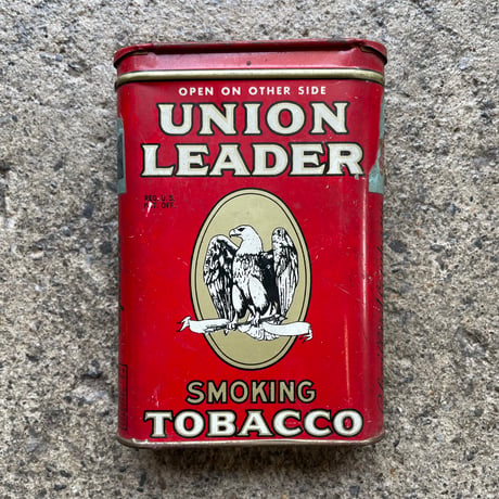 1950’s “UNION LEADER” タバコ缶