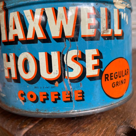 1960’s “MAXWELL HOUSE” コーヒー缶