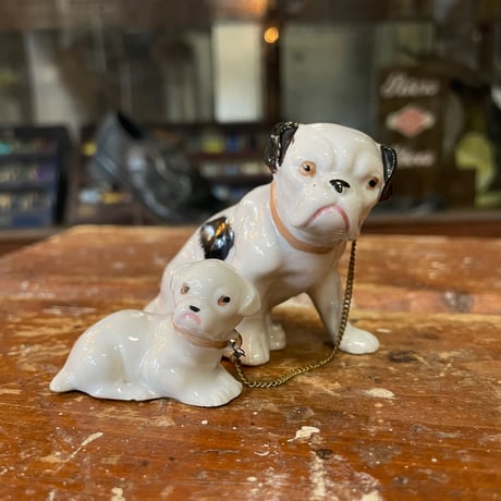 1960’s 親子 犬 置物