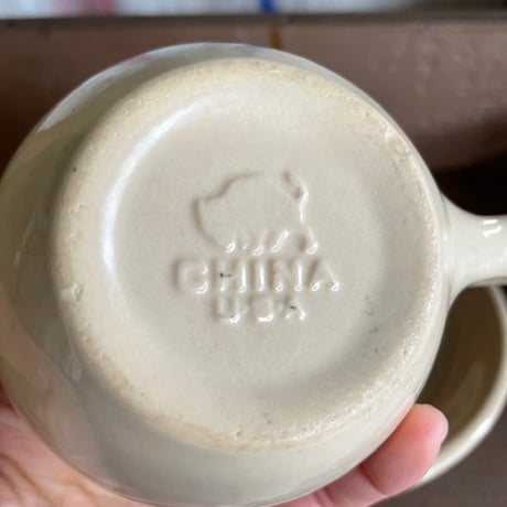 1960’s Buffalo China カップ&ソーサー
