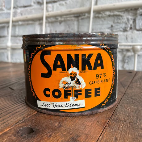 1950’s “Sanka coffee” コーヒー缶