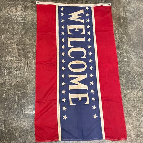 1950’s WELCOME フラッグ