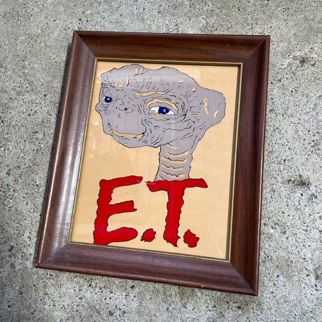 1980’s E.T. 額 ウォールデコ