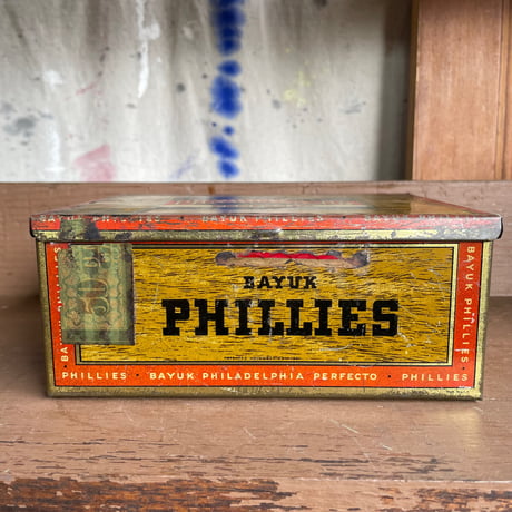 1940’s “BAYUK PHILLIES” タバコ缶