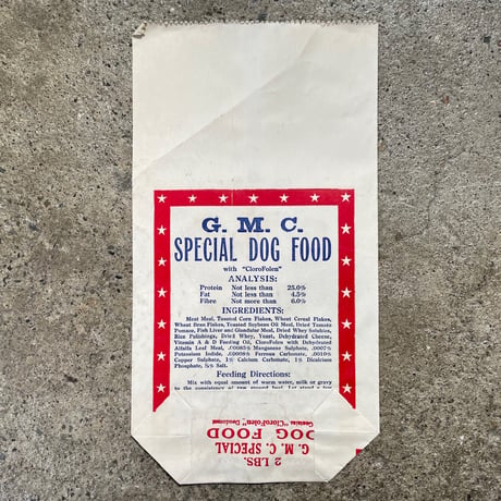 1940’s DOG FOOD 紙袋