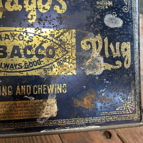 1920’s “Mayo’s Cut Plug” タバコ缶