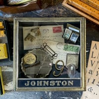 1930’s “JOHNSTON” ビスケット缶 ショーケース