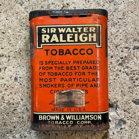 1950’s SIR WALTER RALEIGH タバコ缶