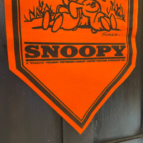 1960’s スヌーピー バナー