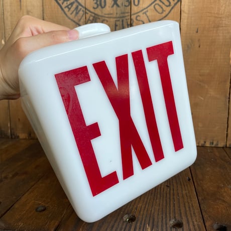 1960’s “EXIT”ランプシェード ※器具別