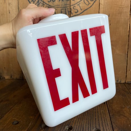 1960’s “EXIT”ランプシェード ※器具別