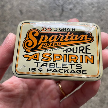 1940’s Spantan Brand タブレット缶