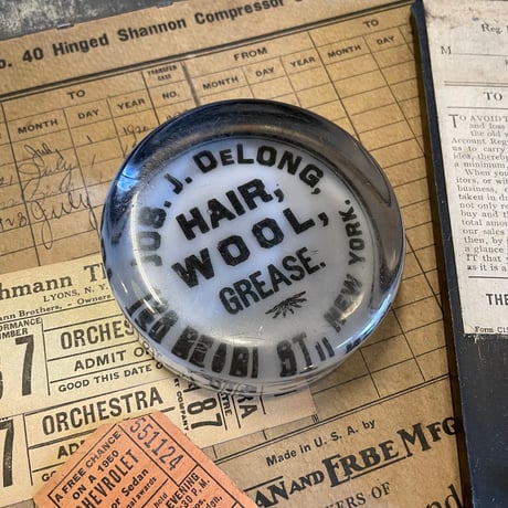 1940’s ガラスペーパーウェイト