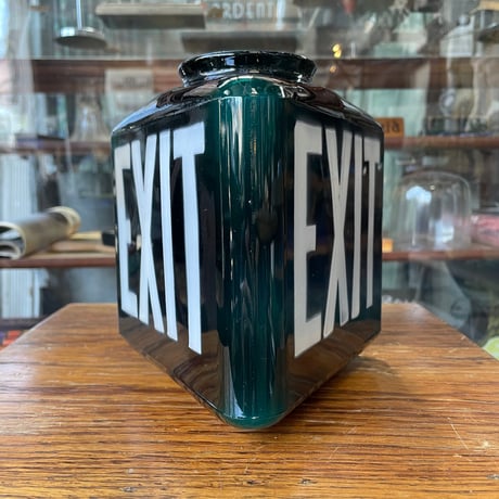 1940’s “EXIT”ランプシェード ※シェードのみ