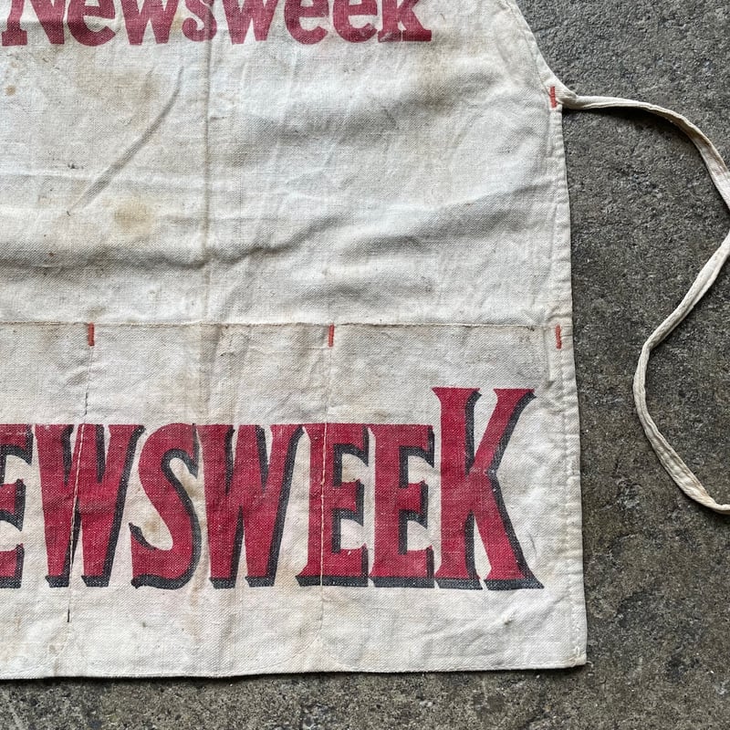 1950's ニュースペーパー エプロン | 7miles from the Dreamland