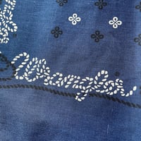 1970’s~ Wrangler バンダナ Blue/青