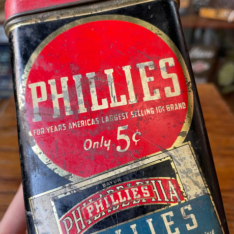 1950’s “BAYUK PHILLIES” タバコ缶