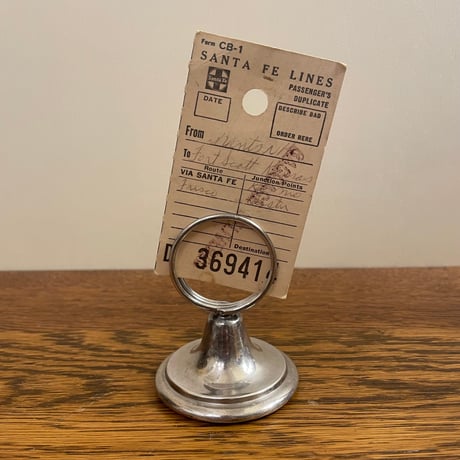 1930’s カードスタンド