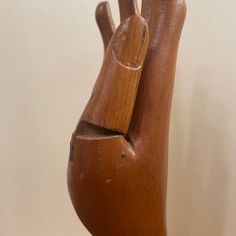 1940’s頃 木製ハンド ディスプレイスタンド