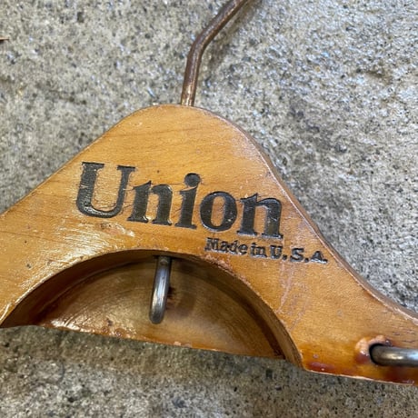 1960’s UNION ハンガー U.S.A.刻印入り