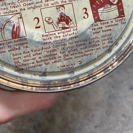 1960’s “Mrs. LELAND’S” バタービッツ缶
