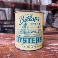 1950’s “Billups” オイスター缶