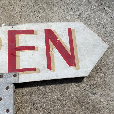 1960’s OPEN 木製看板