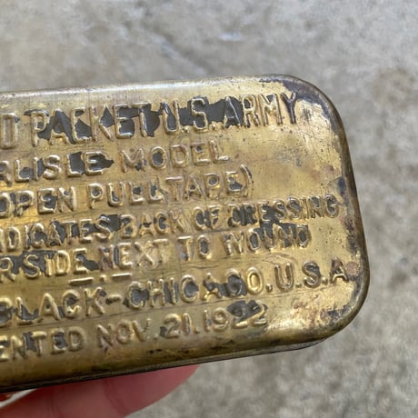 1920’s U.S.ARMY “FIRST AID PACKET”