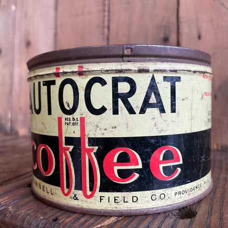 1950’s “AUTOCRAT coffee” コーヒー缶