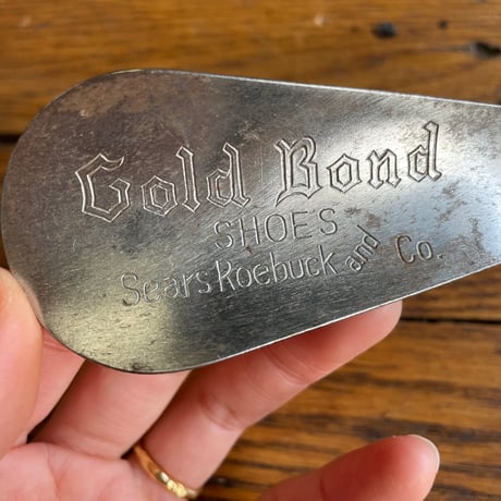 1950’s “Gold Bond” SEARS シューホーン