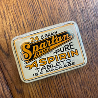 1940’s Spantan Brand タブレット缶